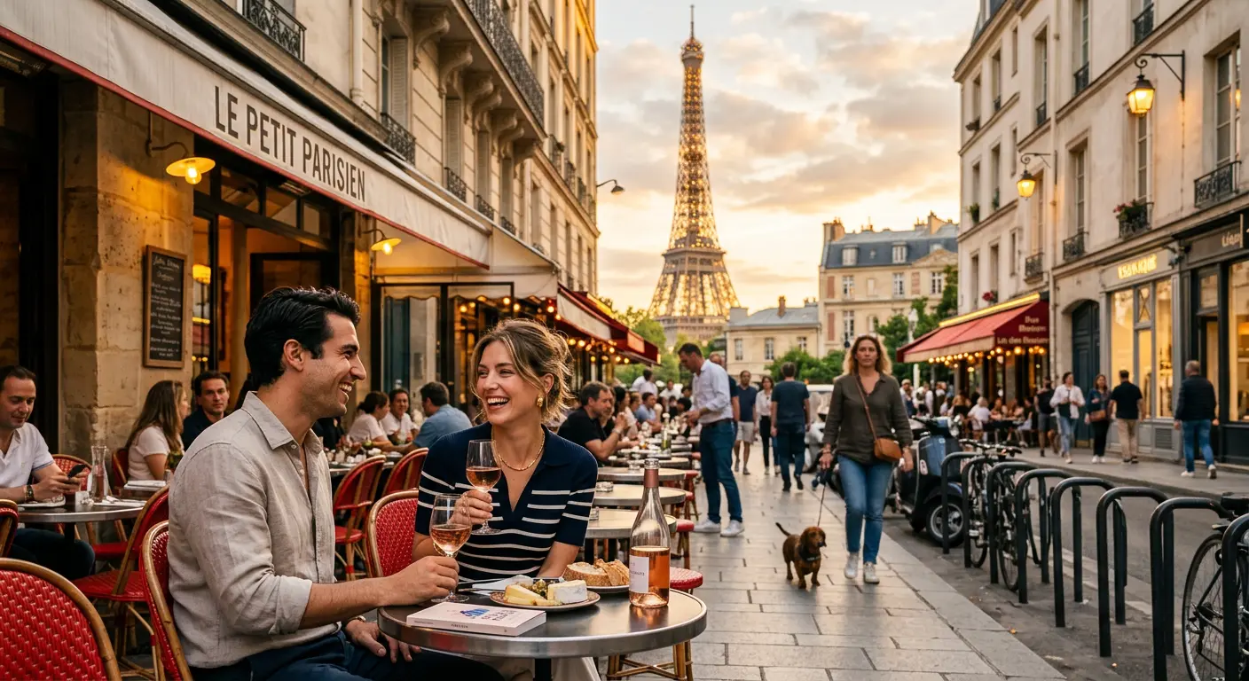 Scène de vie parisienne