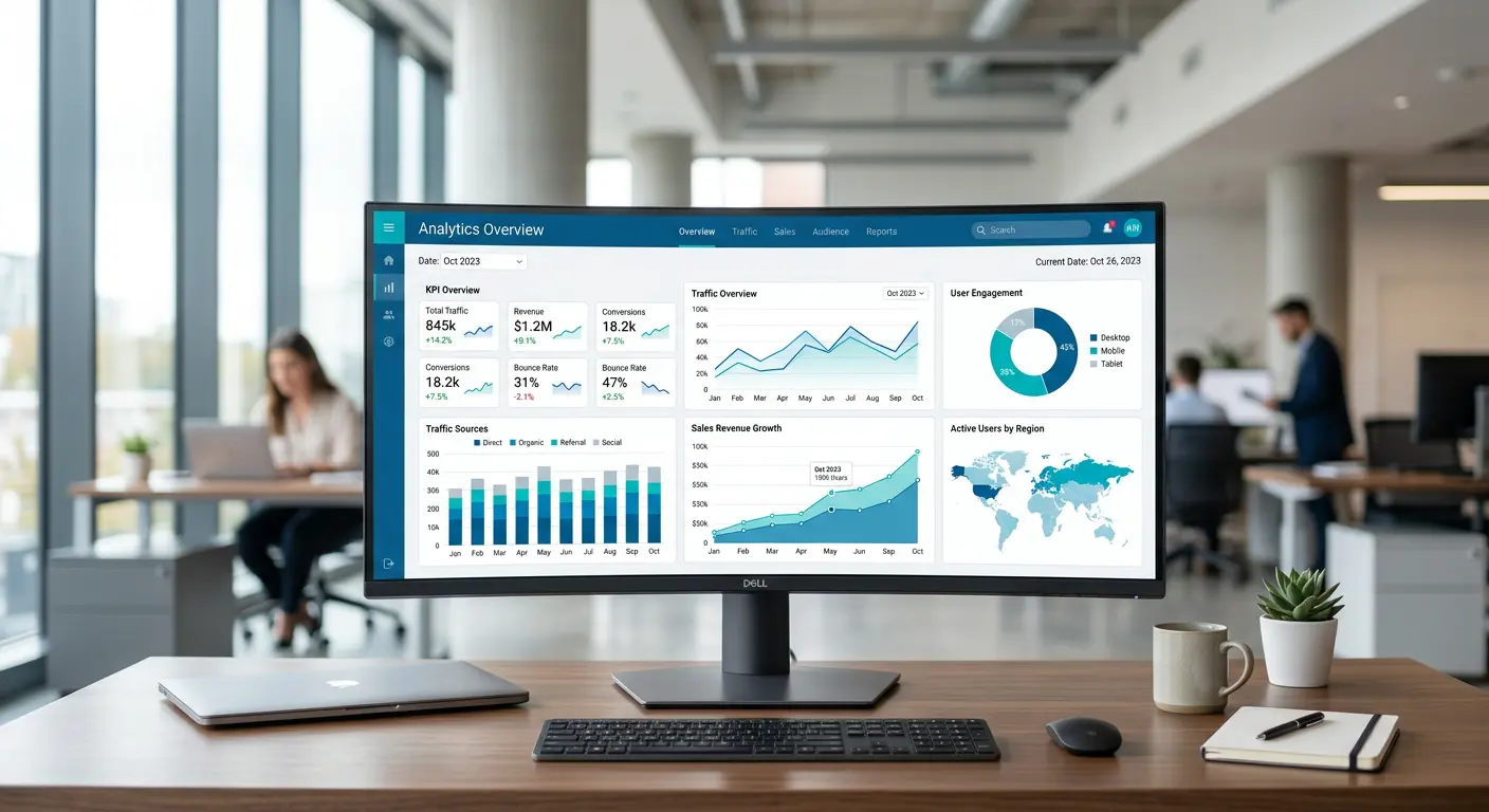 Tableau de bord analytique